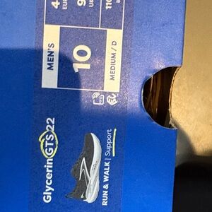 Brooks Glycerin GTS 22 Men's Black Running Shoes